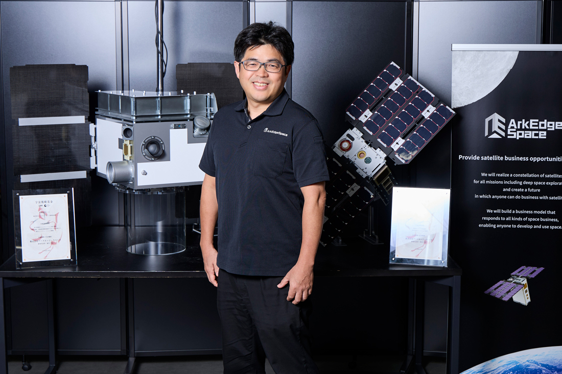 株式会社アークエッジ・スペース　代表取締役CEO　福代 孝良氏