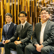 武井 晋介 氏 渡邉 康平 氏 陽 俊彦 氏