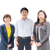 田野 麻美子氏 小川 淳氏 蓼沼 真弓氏