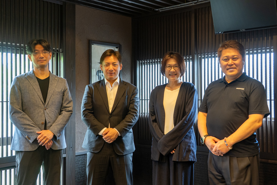 林 大輔氏 永草 孝憲氏 椿 あかね氏 岩本 光博氏