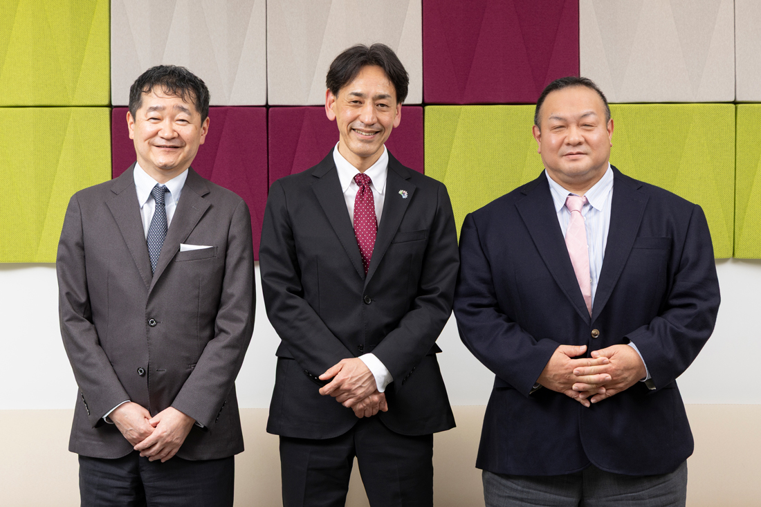 荻村 正孝氏 村上　寛氏 野田 鉄兵氏