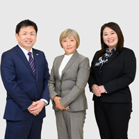 栗岡 康雅氏  志賀 由起子氏 奥田 朋香氏